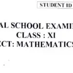 Maths Annual Exam Paper 2024-25 with Solutions